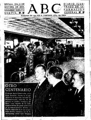 ABC SEVILLA 03-11-1955 página 1
