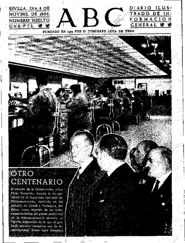 ABC SEVILLA 03-11-1955 página 1