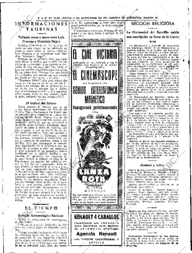 ABC SEVILLA 03-11-1955 página 16