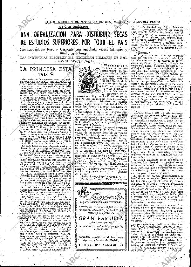 ABC MADRID 04-11-1955 página 27