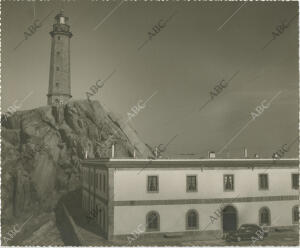 Faro del Cabo Villano, en la costa de la Muerte