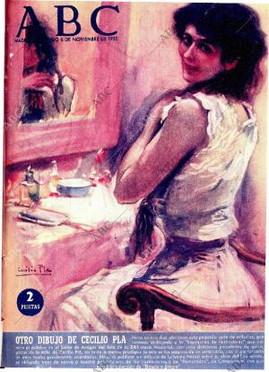 ABC MADRID 06-11-1955 página 1