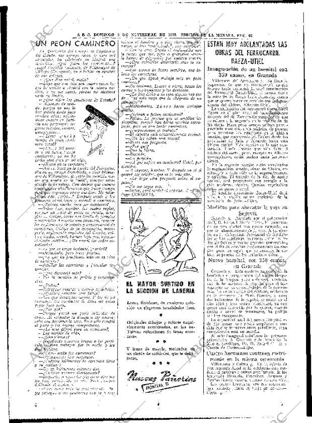 ABC MADRID 06-11-1955 página 62