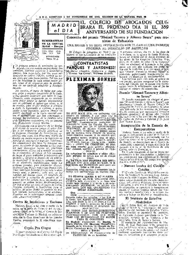 ABC MADRID 06-11-1955 página 65