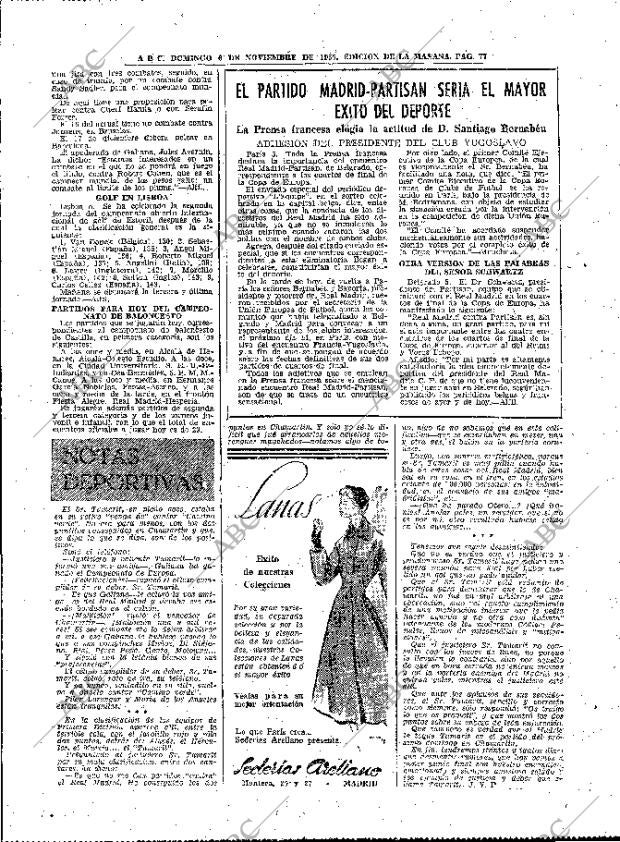 ABC MADRID 06-11-1955 página 73