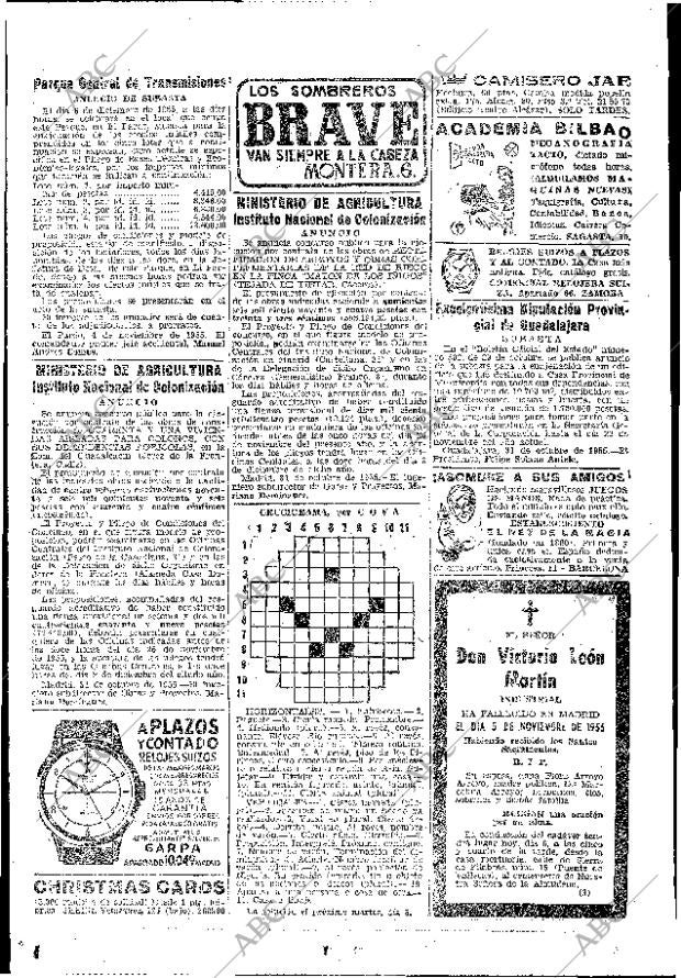ABC MADRID 06-11-1955 página 86