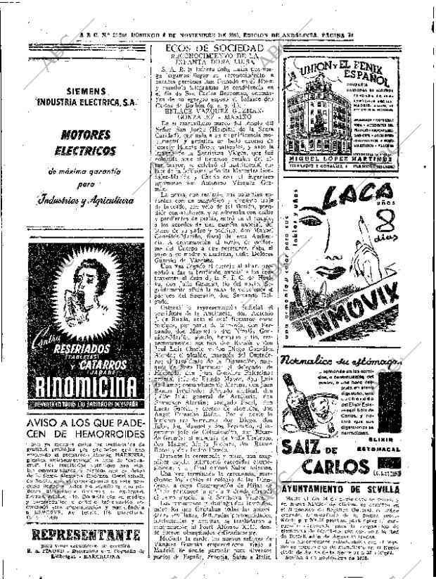 ABC SEVILLA 06-11-1955 página 34