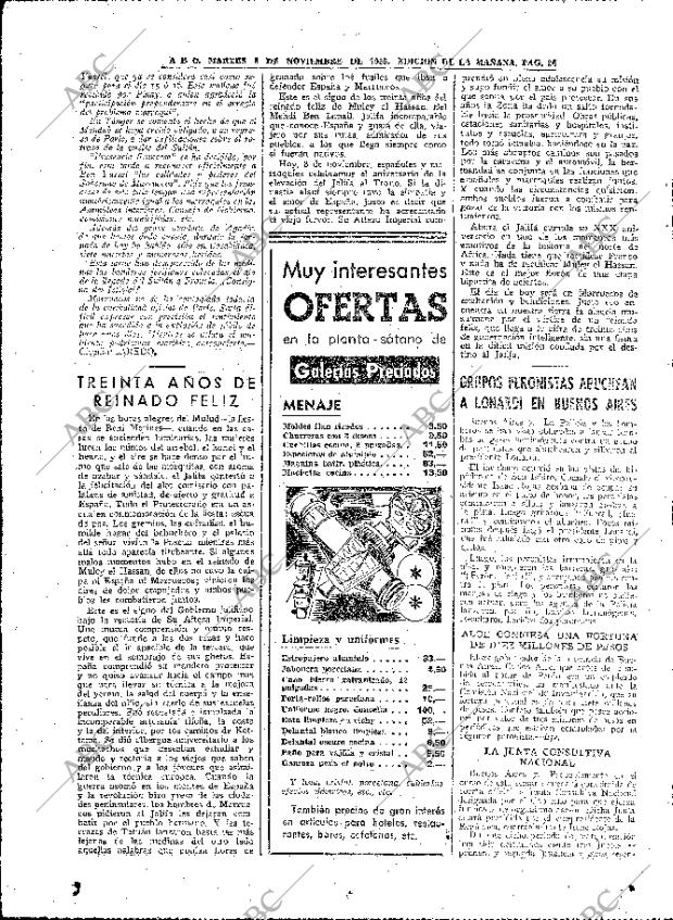 ABC MADRID 08-11-1955 página 22