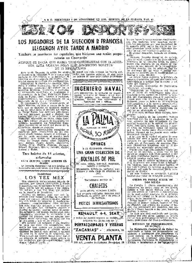 ABC MADRID 09-11-1955 página 47