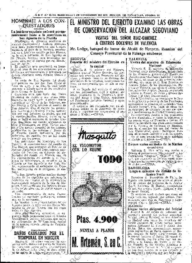 ABC SEVILLA 09-11-1955 página 23