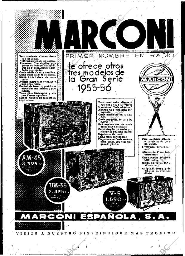 ABC MADRID 10-11-1955 página 2