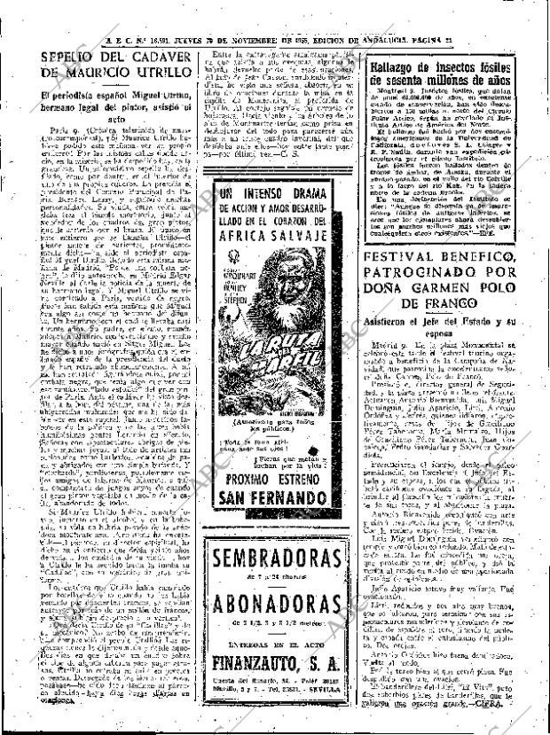 ABC SEVILLA 10-11-1955 página 21