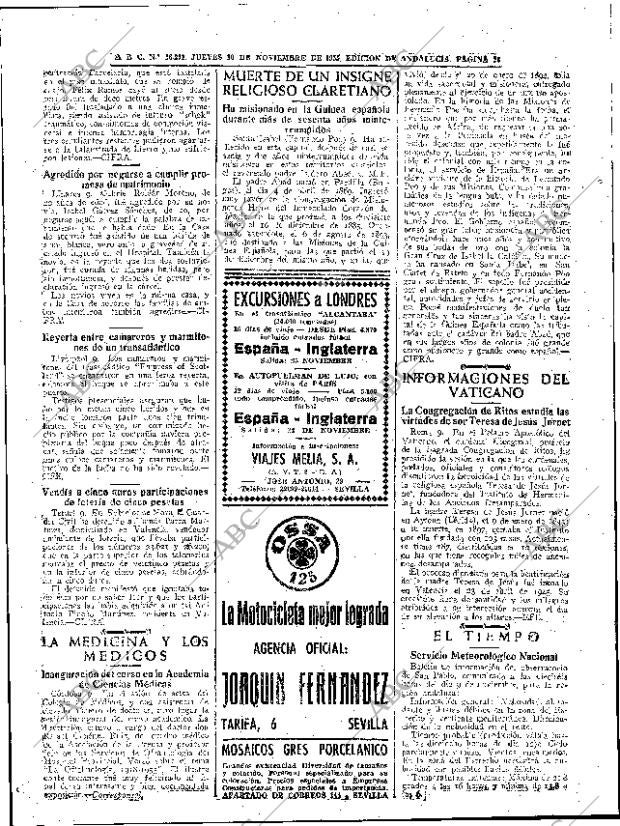 ABC SEVILLA 10-11-1955 página 26