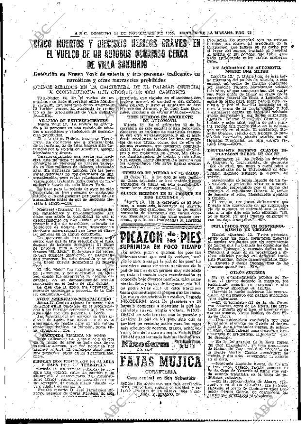 ABC MADRID 13-11-1955 página 79