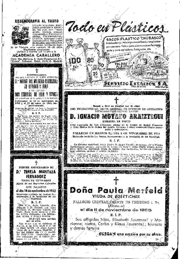 ABC MADRID 13-11-1955 página 89