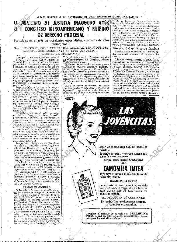 ABC MADRID 15-11-1955 página 35