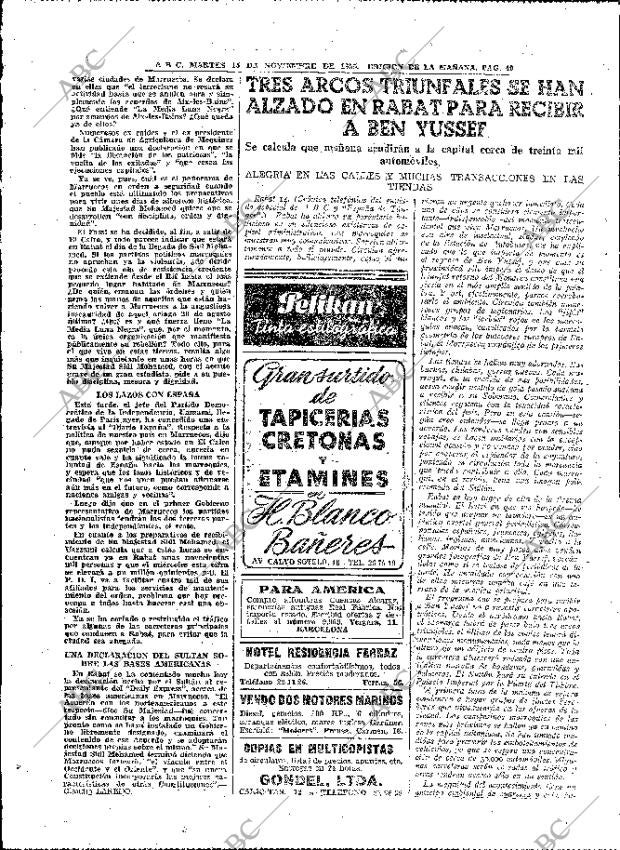 ABC MADRID 15-11-1955 página 40
