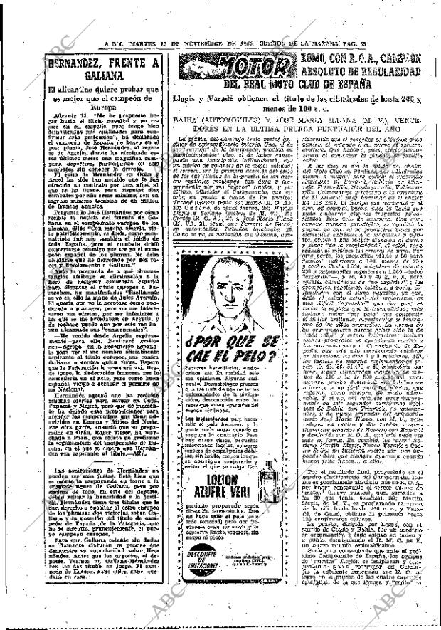 ABC MADRID 15-11-1955 página 55