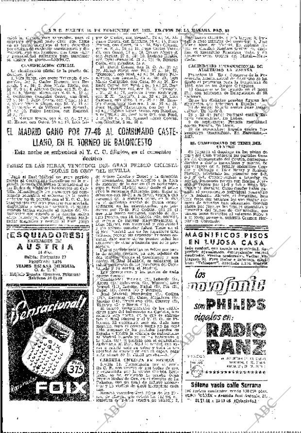 ABC MADRID 15-11-1955 página 56
