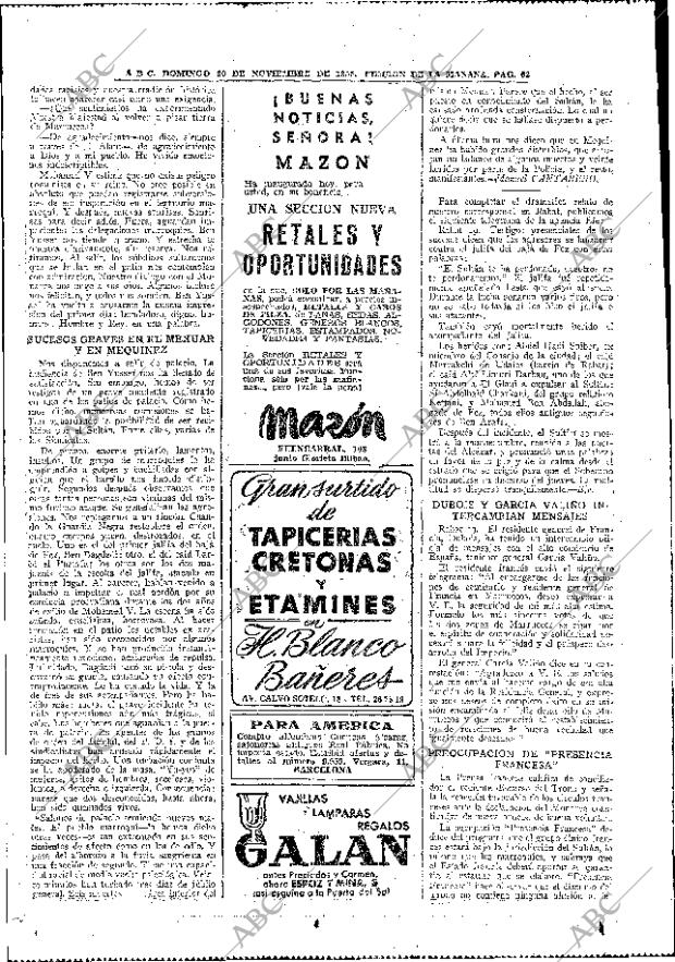 ABC MADRID 20-11-1955 página 66