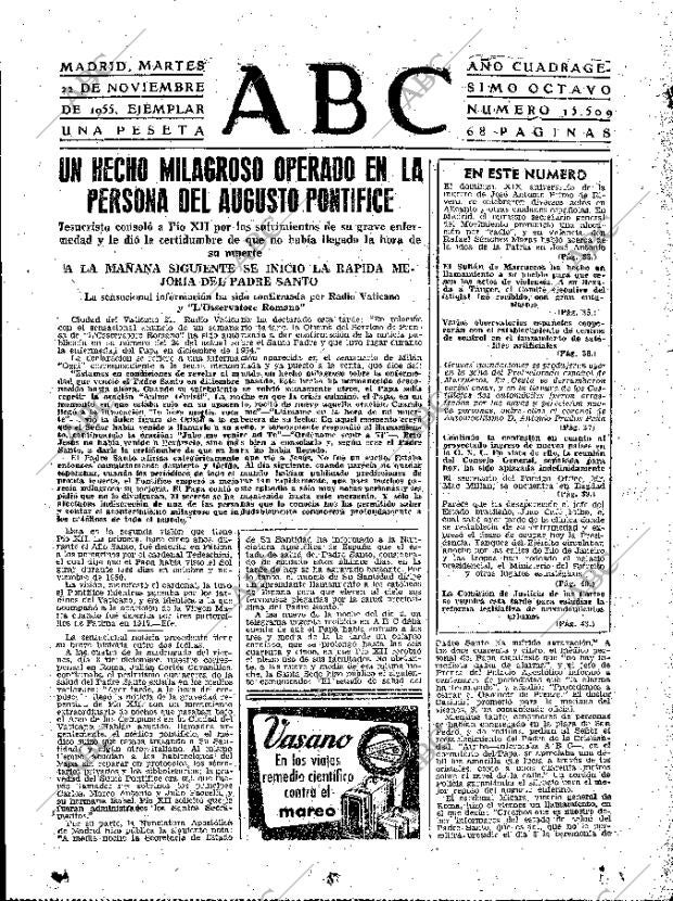 ABC MADRID 22-11-1955 página 25