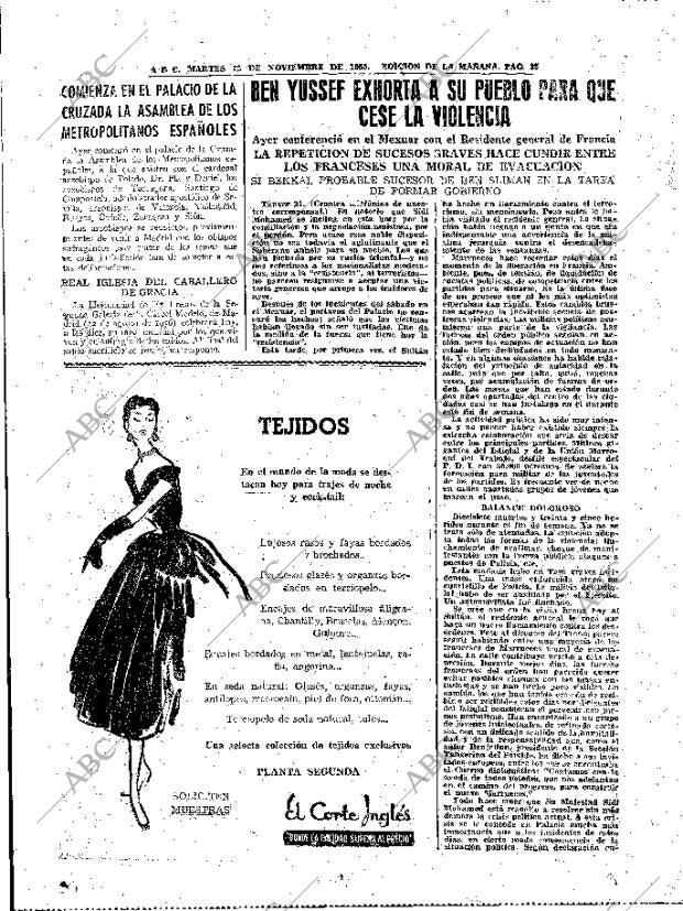 ABC MADRID 22-11-1955 página 29