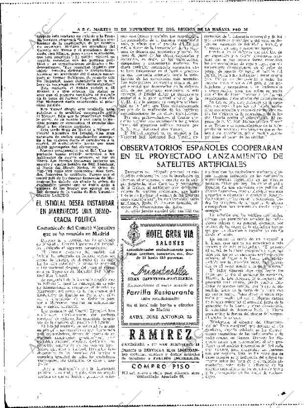 ABC MADRID 22-11-1955 página 30