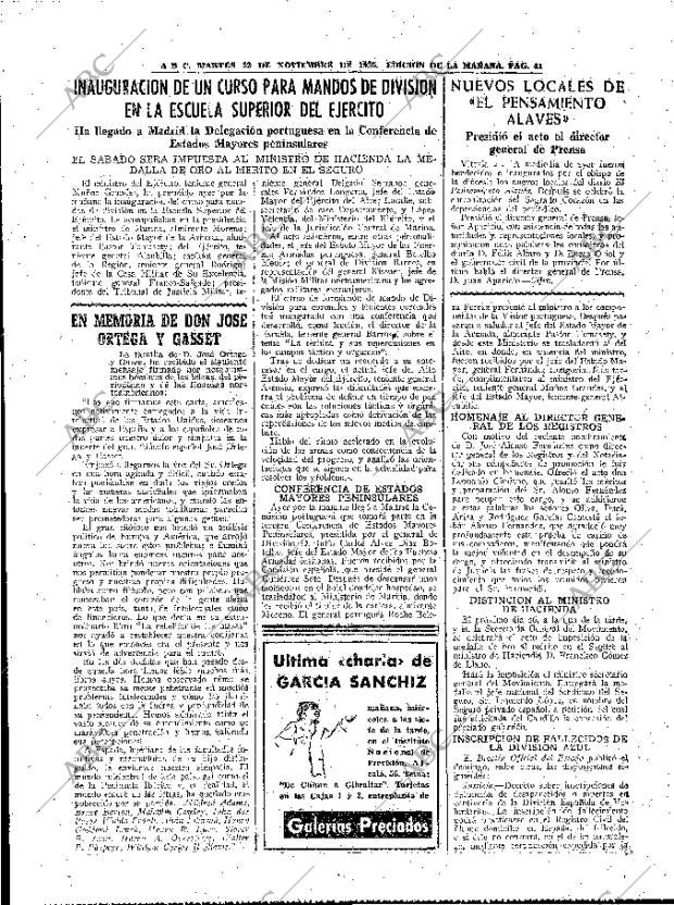 ABC MADRID 22-11-1955 página 35