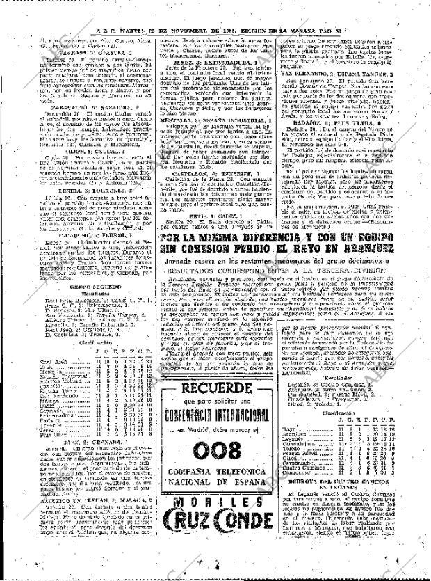 ABC MADRID 22-11-1955 página 45