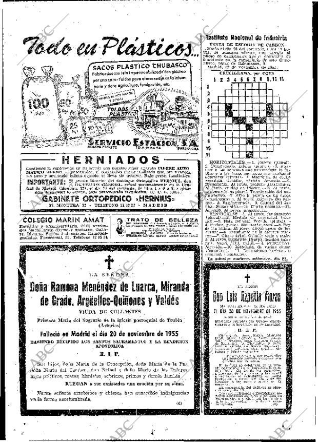 ABC MADRID 22-11-1955 página 60
