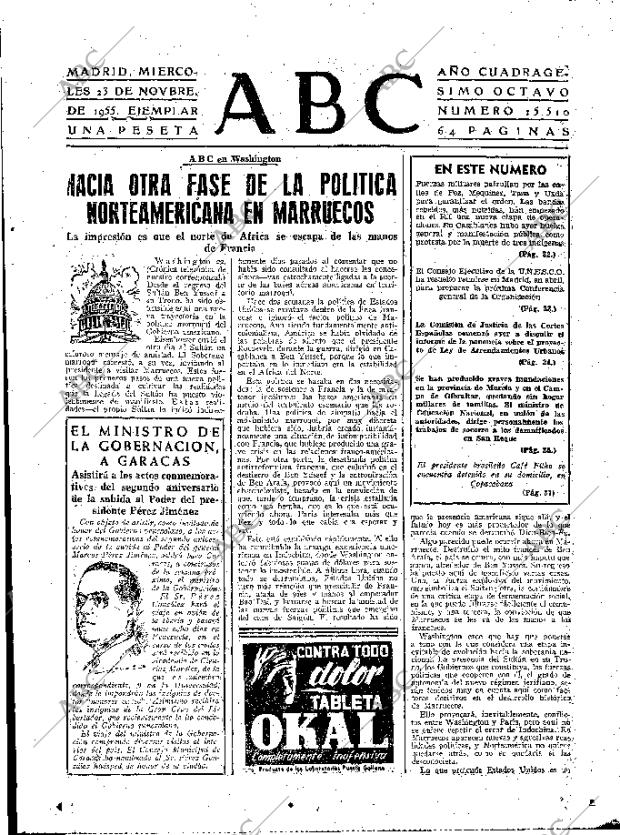 ABC MADRID 23-11-1955 página 31