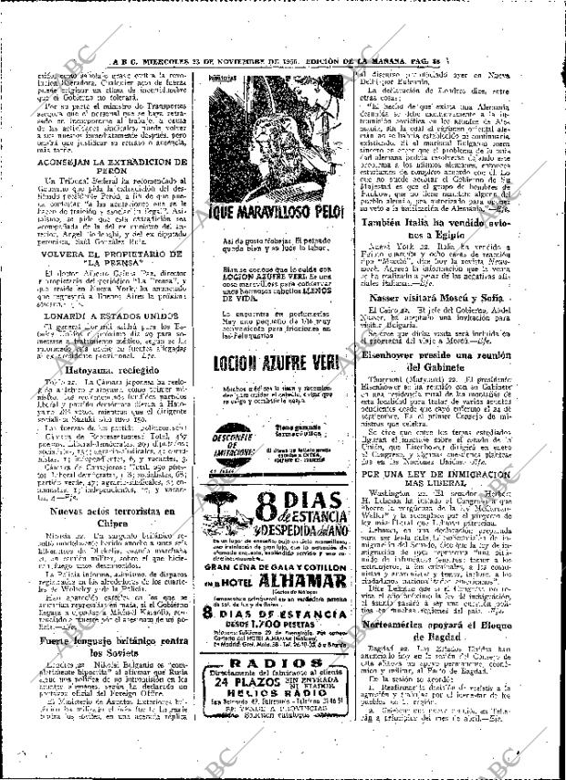 ABC MADRID 23-11-1955 página 38