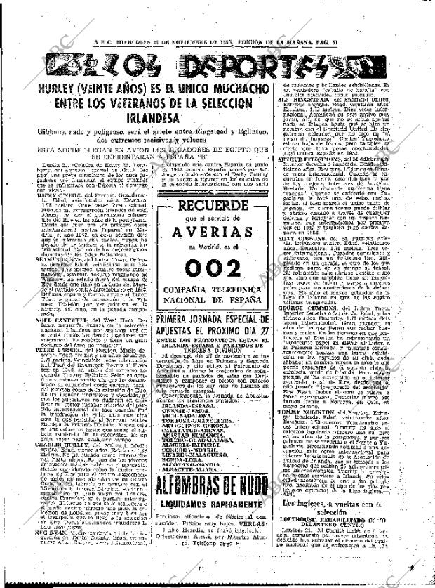 ABC MADRID 23-11-1955 página 51