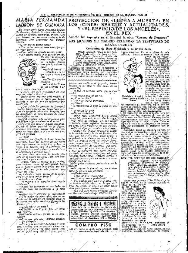 ABC MADRID 23-11-1955 página 55