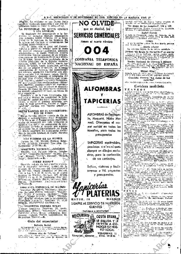 ABC MADRID 23-11-1955 página 57