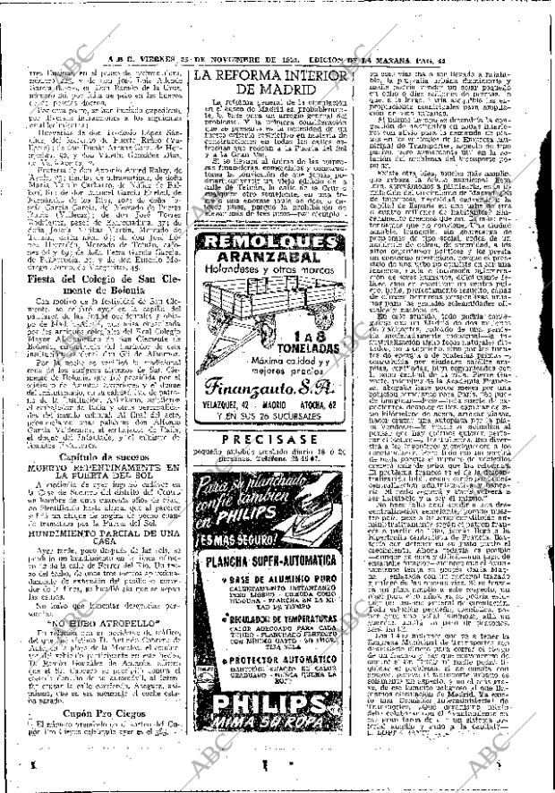 ABC MADRID 25-11-1955 página 44