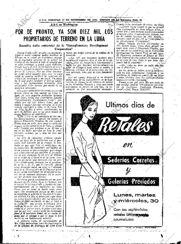 ABC MADRID 27-11-1955 página 57