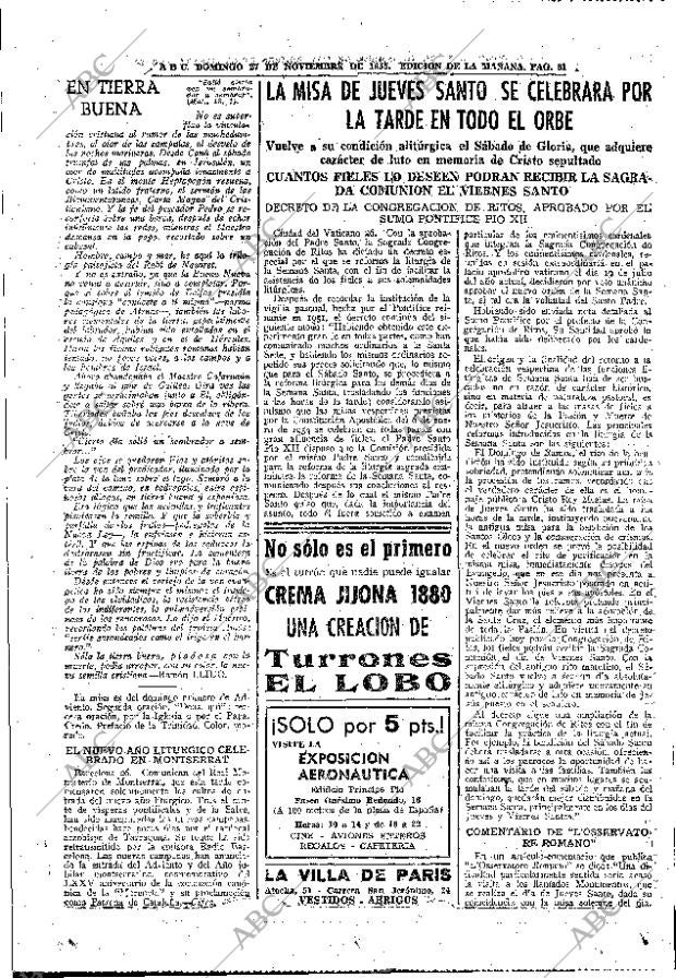 ABC MADRID 27-11-1955 página 61