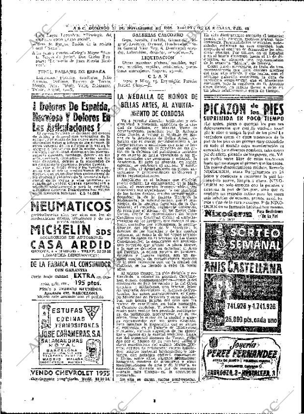 ABC MADRID 27-11-1955 página 66