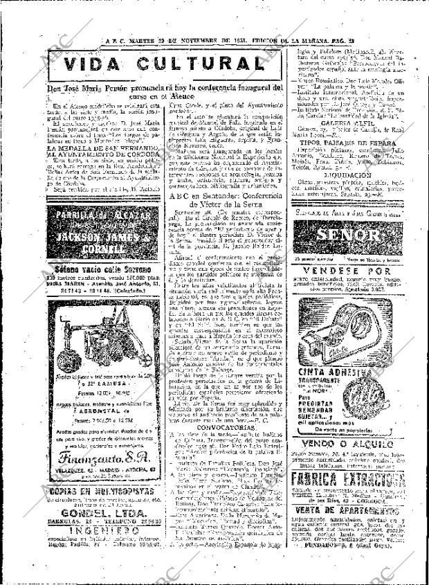 ABC MADRID 29-11-1955 página 44