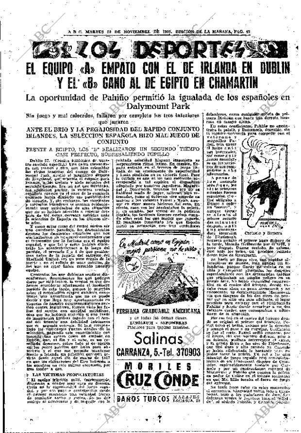 ABC MADRID 29-11-1955 página 45