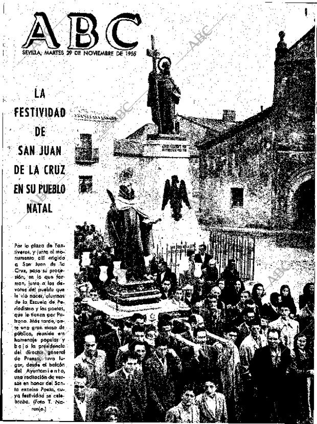 ABC SEVILLA 29-11-1955 página 1