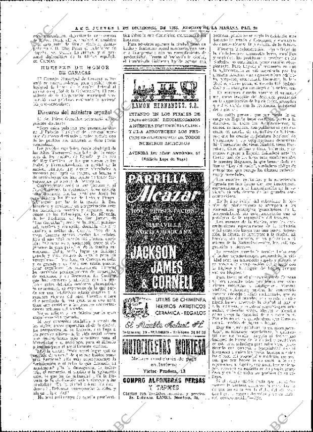 ABC MADRID 01-12-1955 página 20