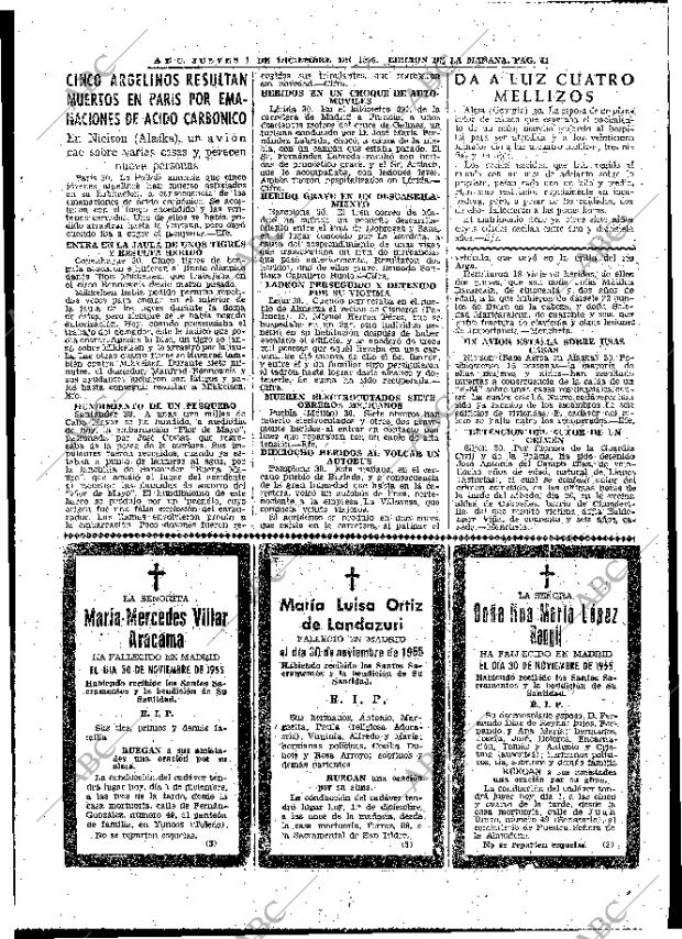 ABC MADRID 01-12-1955 página 41