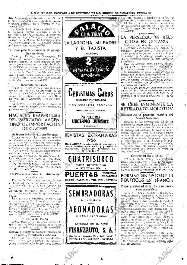 ABC SEVILLA 04-12-1955 página 18