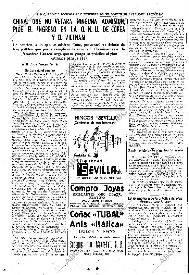 ABC SEVILLA 04-12-1955 página 19