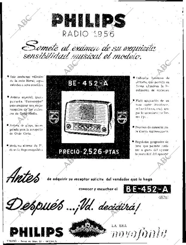 ABC SEVILLA 07-12-1955 página 6