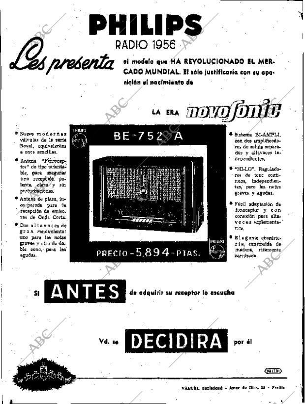 ABC SEVILLA 11-12-1955 página 16