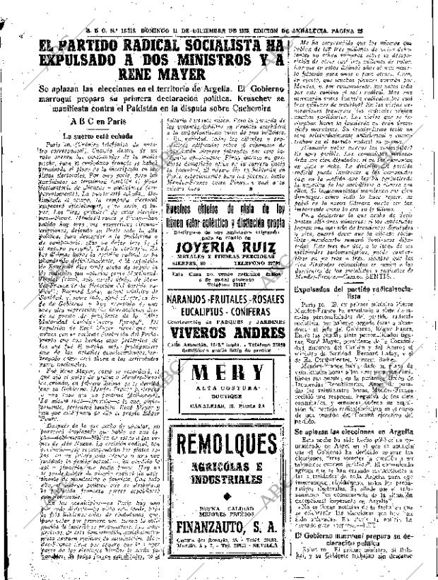 ABC SEVILLA 11-12-1955 página 25