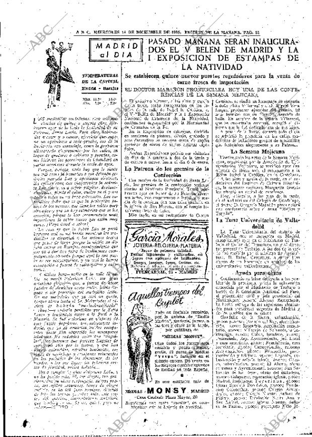 ABC MADRID 14-12-1955 página 51